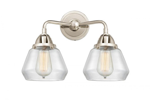 Fulton - 2 Light - 15 inch - Polished Nickel - Bath Vanity Light (3442|288-2W-PN-G172-LED)