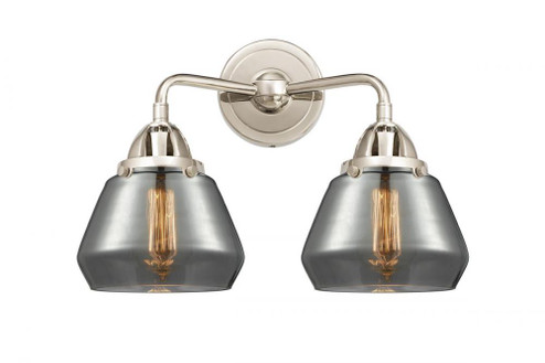Fulton - 2 Light - 15 inch - Polished Nickel - Bath Vanity Light (3442|288-2W-PN-G173)