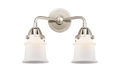 Canton - 2 Light - 13 inch - Polished Nickel - Bath Vanity Light (3442|288-2W-PN-G181S-LED)