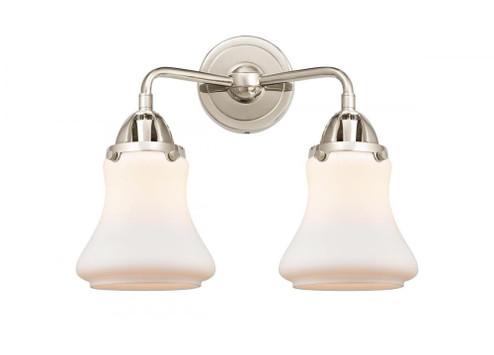 Bellmont - 2 Light - 14 inch - Polished Nickel - Bath Vanity Light (3442|288-2W-PN-G191)