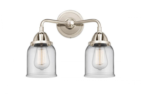 Bell - 2 Light - 13 inch - Polished Nickel - Bath Vanity Light (3442|288-2W-PN-G52-LED)