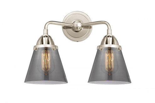 Cone - 2 Light - 14 inch - Polished Nickel - Bath Vanity Light (3442|288-2W-PN-G63)