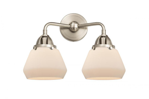 Fulton - 2 Light - 15 inch - Brushed Satin Nickel - Bath Vanity Light (3442|288-2W-SN-G171)