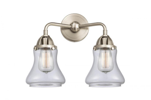 Bellmont - 2 Light - 14 inch - Brushed Satin Nickel - Bath Vanity Light (3442|288-2W-SN-G192)