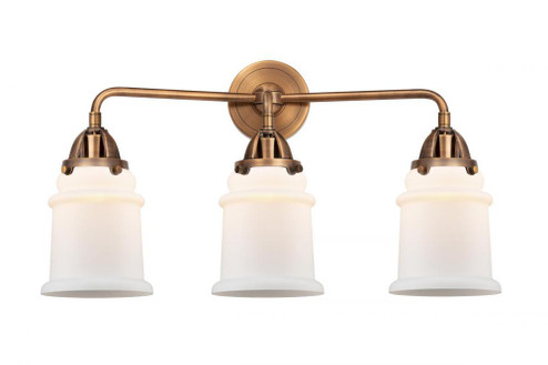 Canton - 3 Light - 24 inch - Antique Copper - Bath Vanity Light (3442|288-3W-AC-G181)