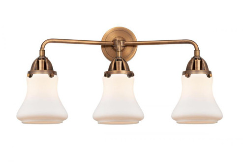 Bellmont - 3 Light - 24 inch - Antique Copper - Bath Vanity Light (3442|288-3W-AC-G191-LED)