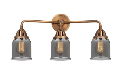 Bell - 3 Light - 23 inch - Antique Copper - Bath Vanity Light (3442|288-3W-AC-G53)