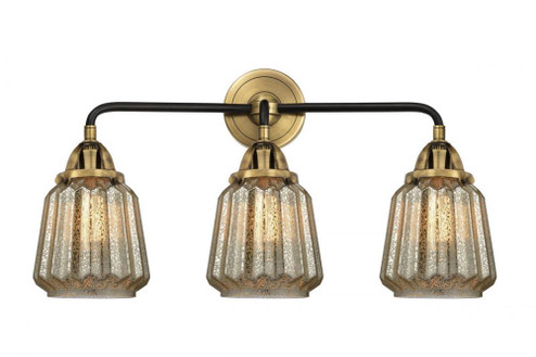 Chatham - 3 Light - 24 inch - Black Antique Brass - Bath Vanity Light (3442|288-3W-BAB-G146)