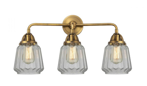 Chatham - 3 Light - 24 inch - Brushed Brass - Bath Vanity Light (3442|288-3W-BB-G142)
