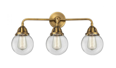 Beacon - 3 Light - 24 inch - Brushed Brass - Bath Vanity Light (3442|288-3W-BB-G202-6)