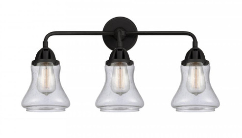 Bellmont - 3 Light - 24 inch - Matte Black - Bath Vanity Light (3442|288-3W-BK-G194-LED)