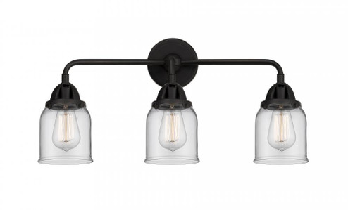 Bell - 3 Light - 23 inch - Matte Black - Bath Vanity Light (3442|288-3W-BK-G52)