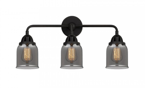 Bell - 3 Light - 23 inch - Matte Black - Bath Vanity Light (3442|288-3W-BK-G53-LED)