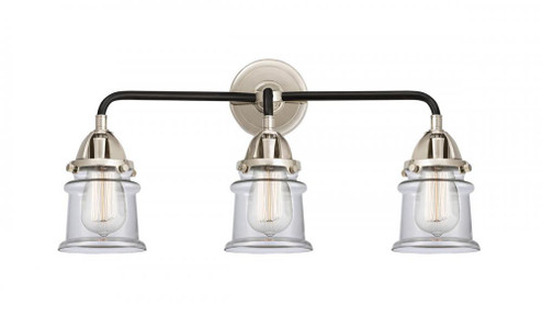 Canton - 3 Light - 23 inch - Black Polished Nickel - Bath Vanity Light (3442|288-3W-BPN-G182S)