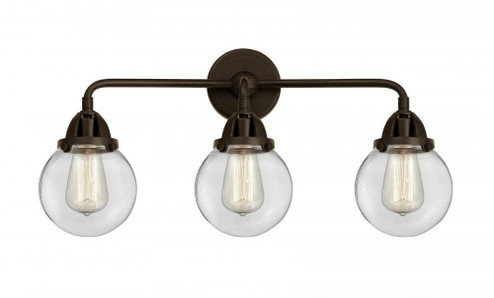 Beacon - 3 Light - 24 inch - Oil Rubbed Bronze - Bath Vanity Light (3442|288-3W-OB-G202-6-LED)