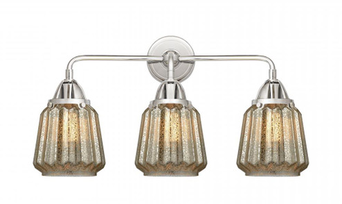 Chatham - 3 Light - 24 inch - Polished Chrome - Bath Vanity Light (3442|288-3W-PC-G146)