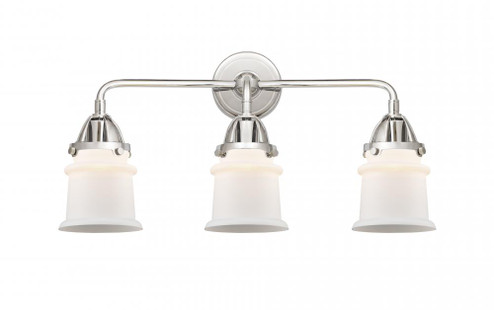 Canton - 3 Light - 23 inch - Polished Chrome - Bath Vanity Light (3442|288-3W-PC-G181S-LED)