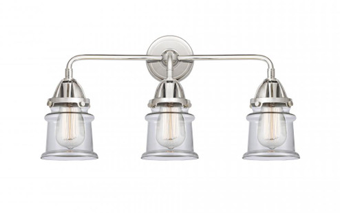 Canton - 3 Light - 23 inch - Polished Chrome - Bath Vanity Light (3442|288-3W-PC-G182S)