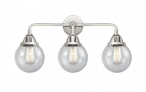Beacon - 3 Light - 24 inch - Polished Chrome - Bath Vanity Light (3442|288-3W-PC-G204-6-LED)