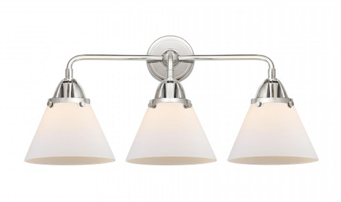 Cone - 3 Light - 26 inch - Polished Chrome - Bath Vanity Light (3442|288-3W-PC-G41-LED)