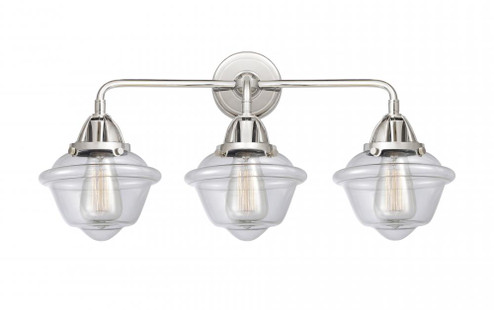 Oxford - 3 Light - 26 inch - Polished Chrome - Bath Vanity Light (3442|288-3W-PC-G532-LED)