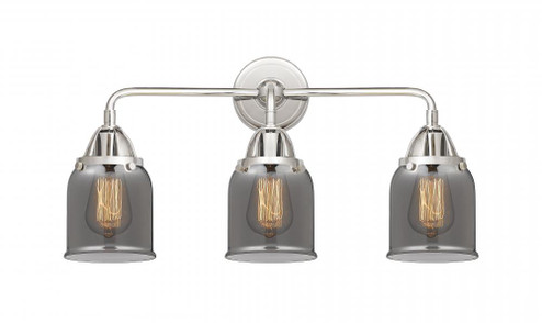 Bell - 3 Light - 23 inch - Polished Chrome - Bath Vanity Light (3442|288-3W-PC-G53-LED)
