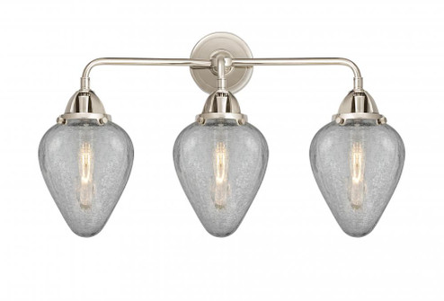Geneseo - 3 Light - 25 inch - Polished Nickel - Bath Vanity Light (3442|288-3W-PN-G165)
