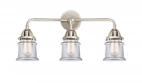 Canton - 3 Light - 23 inch - Polished Nickel - Bath Vanity Light (3442|288-3W-PN-G182S)