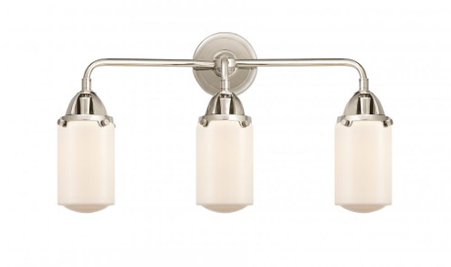 Dover - 3 Light - 23 inch - Polished Nickel - Bath Vanity Light (3442|288-3W-PN-G311)
