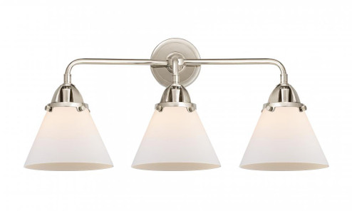 Cone - 3 Light - 26 inch - Polished Nickel - Bath Vanity Light (3442|288-3W-PN-G41)
