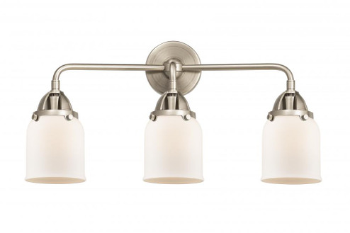 Bell - 3 Light - 23 inch - Brushed Satin Nickel - Bath Vanity Light (3442|288-3W-SN-G51-LED)