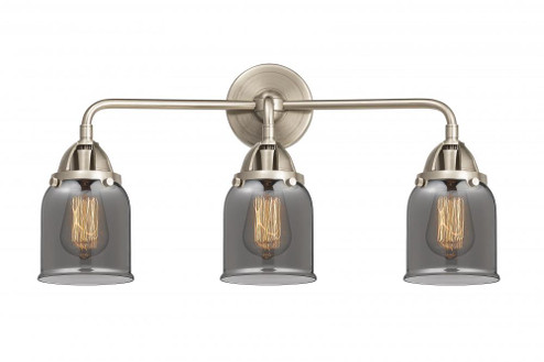 Bell - 3 Light - 23 inch - Brushed Satin Nickel - Bath Vanity Light (3442|288-3W-SN-G53-LED)