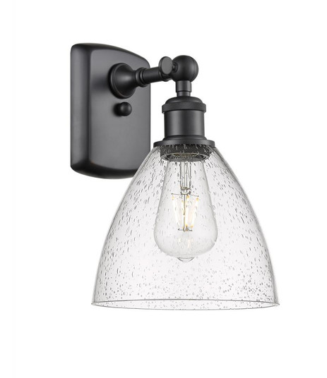 Bristol - 1 Light - 8 inch - Matte Black - Sconce (3442|516-1W-BK-GBD-754-LED)