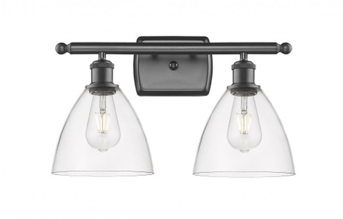 Bristol - 2 Light - 18 inch - Oil Rubbed Bronze - Bath Vanity Light (3442|516-2W-OB-GBD-752-LED)