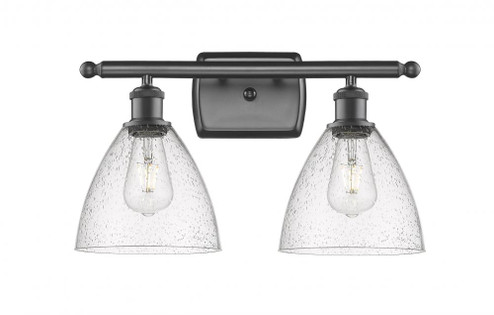Bristol - 2 Light - 18 inch - Oil Rubbed Bronze - Bath Vanity Light (3442|516-2W-OB-GBD-754-LED)