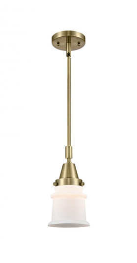 Canton - 1 Light - 7 inch - Antique Brass - Mini Pendant (3442|447-1S-AB-G181S-LED)