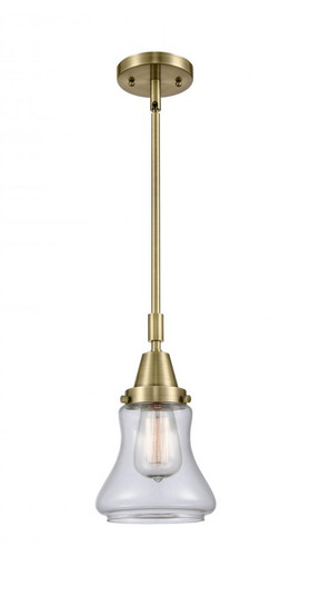 Bellmont - 1 Light - 7 inch - Antique Brass - Mini Pendant (3442|447-1S-AB-G192)