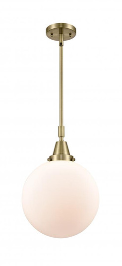 Beacon - 1 Light - 10 inch - Antique Brass - Mini Pendant (3442|447-1S-AB-G201-10)