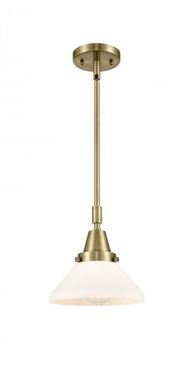 Caden - 1 Light - 8 inch - Antique Brass - Mini Pendant (3442|447-1S-AB-G4471-LED)