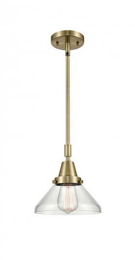 Caden - 1 Light - 8 inch - Antique Brass - Mini Pendant (3442|447-1S-AB-G4472-LED)