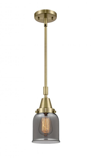 Bell - 1 Light - 5 inch - Antique Brass - Mini Pendant (3442|447-1S-AB-G53)