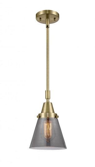 Cone - 1 Light - 6 inch - Antique Brass - Mini Pendant (3442|447-1S-AB-G63)