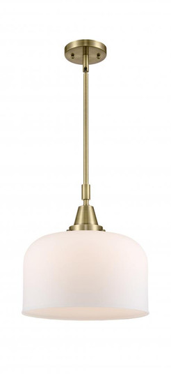 Bell - 1 Light - 12 inch - Antique Brass - Mini Pendant (3442|447-1S-AB-G71-L)