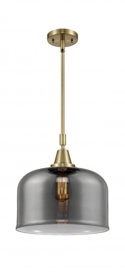 Bell - 1 Light - 12 inch - Antique Brass - Mini Pendant (3442|447-1S-AB-G73-L)