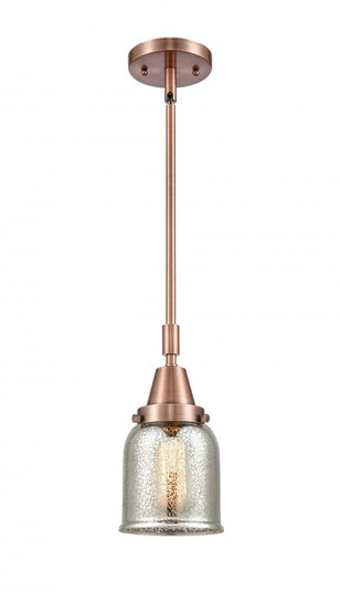 Bell - 1 Light - 5 inch - Antique Copper - Mini Pendant (3442|447-1S-AC-G58-LED)
