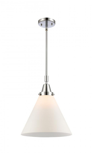 Cone - 1 Light - 12 inch - Polished Chrome - Mini Pendant (3442|447-1S-PC-G41-L-LED)