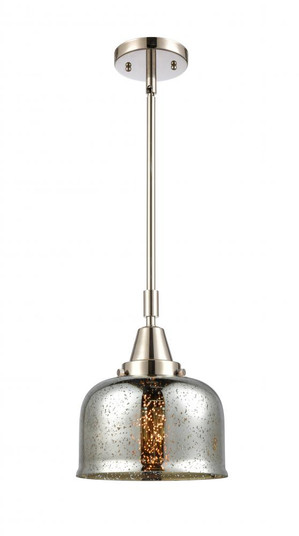 Bell - 1 Light - 8 inch - Polished Nickel - Mini Pendant (3442|447-1S-PN-G78-LED)