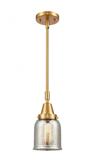 Bell - 1 Light - 5 inch - Satin Gold - Mini Pendant (3442|447-1S-SG-G58)