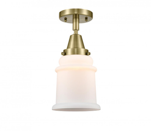 Canton - 1 Light - 6 inch - Antique Brass - Semi-Flush Mount (3442|447-1C-AB-G181)