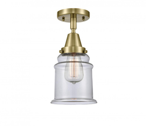 Canton - 1 Light - 6 inch - Antique Brass - Semi-Flush Mount (3442|447-1C-AB-G182)